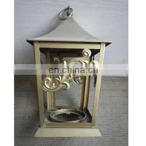 Metal Candle Lantern, Iron Candle Lantern thumbnail-1