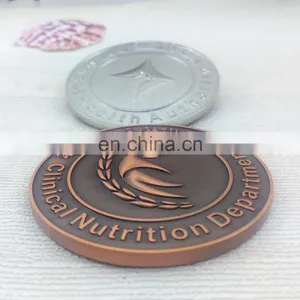 Copper Antique Metal Souvenir Coin With Custom Image and Logo thumbnail-6