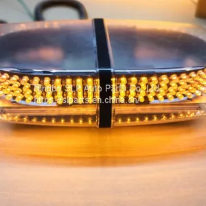 240 LED Amber Yellow Magnetic Light Emergency Warning Strobe Flashing Construction Roof Top (Amber) thumbnail-1