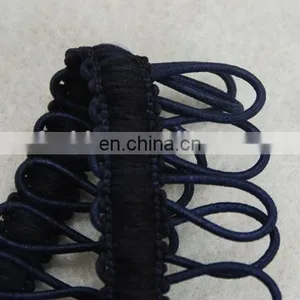 Wholesale Hot Selling Braided Trim With Elastic Tape for Garments thumbnail-5
