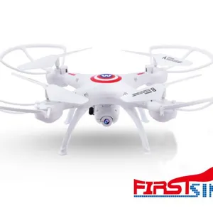 Firstsing 6-Axis Drone 2.4Ghz RC Helicopter Aircraft Quadcopte Toys 360 Degree Flips WIFI Real Time Video Transmission thumbnail-1