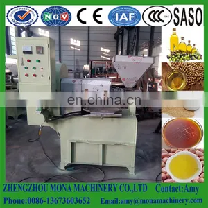 Olives Mustard/soybean/rapeseed/sunflower Seed Automatic Feeding Oil Expeller thumbnail-3