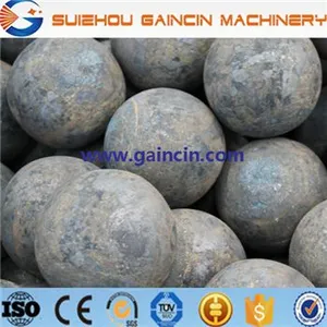 Hot Rolled Grinding Ball Media, Forged Steel Mill Media Balls, Grinding Media Milling Balls for Mining Mill thumbnail-1