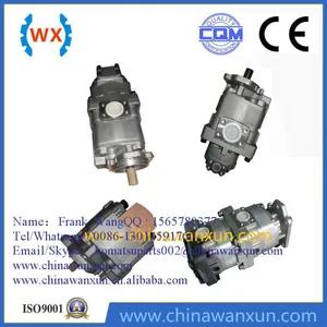 706-55-23020 HYDRAULIC GEAR PUMP FOR LW250L Triple Pump thumbnail-1
