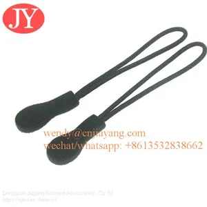 Jiayang Colorful Durable Cord Zipper Puller String Zipper Pull Plastic Zipper Puller thumbnail-1