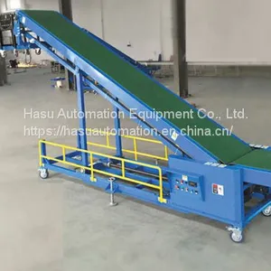 Automatic Electric Portable Telescopic Belt Conveyor for Goods Loading and Unloading thumbnail-2
