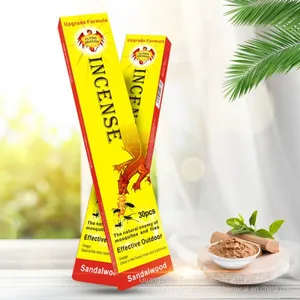 OEM Accepted Long Mosquito Repelling Good Fragrance Sandalwood Safe Incense Sticks thumbnail-3