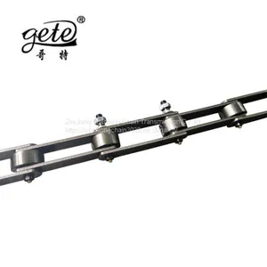 FV Series Large Roller Conveyor Chain FV90-P125 With Extended Threaded Pin thumbnail-3