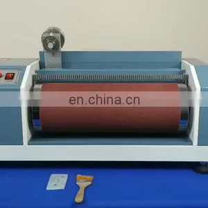Din Abrasion Tester for Elastic Material,rubber,tires,convey Belt,transmit Belt,sole,synthetic Leather,leather thumbnail-1