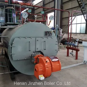 Industrial Horizontal Fire Tube Natural Gas Diesel Heavy Oil Lpg Fired Steam Boiler for Printing and Dyeing thumbnail-3