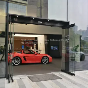 All Glass Panic Breakout Automatic Sliding Door Automatic Swing Door Opener Commercial thumbnail-2