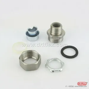 NPT 1 1/4 INCH STAINLESS STEEL 304 STRAIGHT FLEXIBLE CONDUIT CONNECTOR thumbnail-5