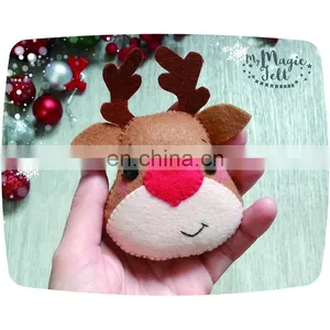 Nonwoven Felt Christmas Tree With Decorations for Children thumbnail-4