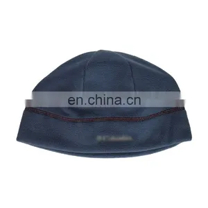 Cheap Price Unisex Embroidery Print Logo Winter Polar Fleece Custom Logo Mens Beanie thumbnail-3