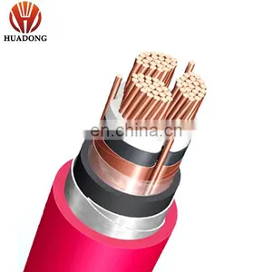 Medium Voltage Electrical Copper Conductor XLPE Mv Power Cable thumbnail-1