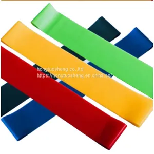 Hot Selling Natural Latex 5 Pcs Heavy Duty Resistance Band Set thumbnail-2