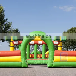 Jungle Theme Inflatable Horse Eerby Running Race Track Games For Events thumbnail-2