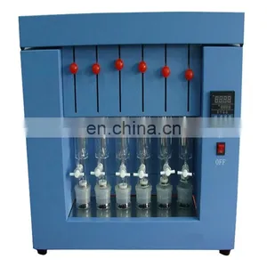 6 Channels Soxhlet Extraction Theory Milk Fat Analyzer thumbnail-1