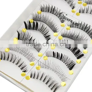 100% Humen Hair False Eyelashes Private Label False Eyelashes False Eyelashes Box thumbnail-1