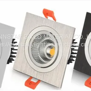 Rectangular LED Single Double Triple Heads COB Ceiling Light Downlights Gimbal Square Spot Light 110V-220V 3W-90W thumbnail-1