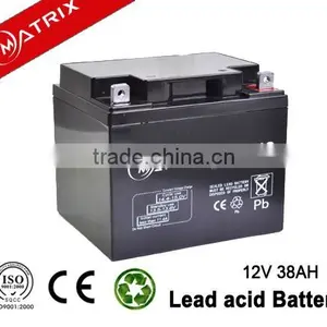 Manufacturer 12v 38ah Battery for Solar and Wind System thumbnail-1