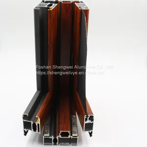 Modern Fashion Professional Aluminum Casement Doors Windows With Factory Price Manufacturer With Mosquito Net thumbnail-4