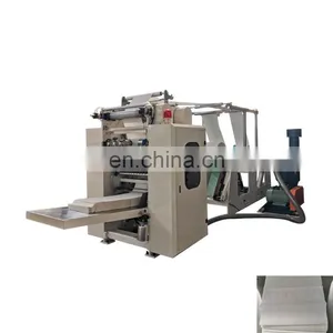 Automatic V Fold Hand Towel Paper and Facial Tissue Machine thumbnail-1