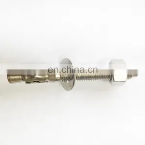 Zinc Galvanized Steel Expansion Anchor Heavy Duty M10 Wedge Anchor Through Bolt M6-m12 thumbnail-4