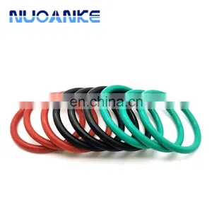 Hydraulic Rubber Seals O-Ring Black/Brown/Green/Red ORing Seal NBR FKM EPDM VMQ Ring O-Type Silicon Rubber O Ring thumbnail-4