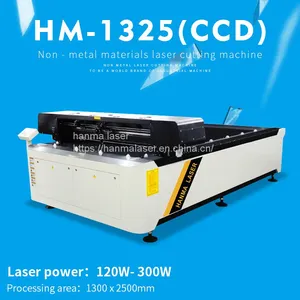 Chinese Famous Laser Brand Hanma Laser 1300*2500mm HM-JP1325 Laser Cutting&engraving Machine for Non-metal and Metal thumbnail-1
