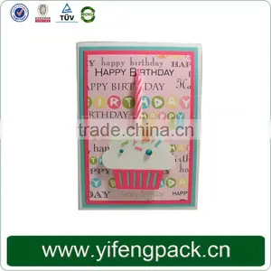 Happy Birthday, Merry Christmas Custom Greeting Cards Printing With Fancy Music Inside thumbnail-6