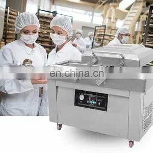 LONKIA Double Chamber Vacuum Packing Machines for Sea Food / Salted Meat / Dry Fish / Pork / Beef / Rice thumbnail-3