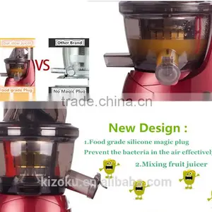 Whole Apple Feed Mouth Slow Juicer/Stainless Steel Pomegranate Juicing as See on TV thumbnail-3