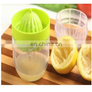 High Quality Plastic Orange Juicer Press With Cup thumbnail-4