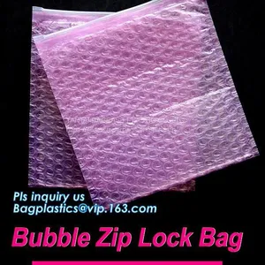 Shock-Resistance, Water-Resistant, Scratch-Resistant, Top Zip Lock, Reusable Reclosable Bubble Slider Zipper thumbnail-4