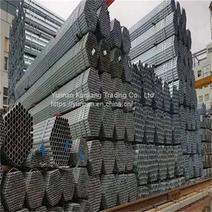 Yunnan Galvanized Steel Pipe Wholesale Q235 Hot Dip Galvanized Steel Pipe Greenhouse Vegetable Steel Pipe Specifications Are Complete thumbnail-5