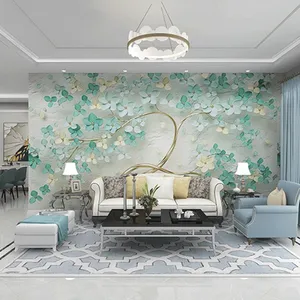 New Designs Cheap Price Wall Murals Wallpaper 3D 5D 8D Colorful Murals Home Decor Drop Ship thumbnail-5
