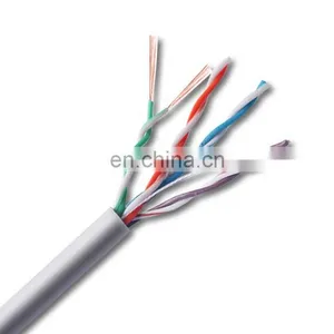 High Quality Rj45 Cat5e Computer Network Communication Wire Price PVC Copper Cat6 Patch Lan Cable Electrical Wires and Cables thumbnail-1
