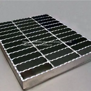 New Design Best Price Steel Driveway Grates Hot Dip Galvanized Stainless Steel Grating thumbnail-2