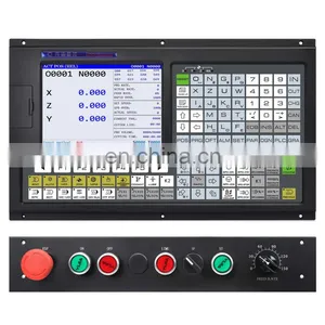 Cheap 3-axis CNC Control System Kit Similar to GSK CNC Controller Panel, With ATC + PLC CNC Lathe Controller thumbnail-1