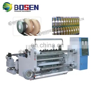 Aluminum Foil Slitting Machine/BOPP Tape Slitter Rewinder/electric Adhesive Tape Slitting Machine thumbnail-5