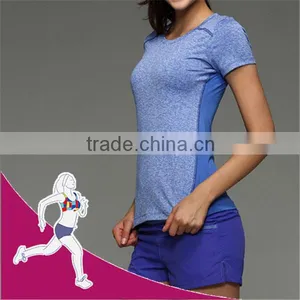 88% Polyester 12% Spandex Running Wear Tops thumbnail-1