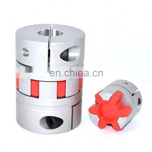 Flexible Spider Jaw Coupling High Torque for Mask Machine Shaft Coupling DFC Flexible Plum Coupling Servo Motor thumbnail-5