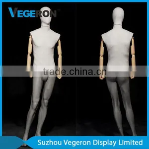 High Quality Flexible Male Mannequin With Plastic Arms thumbnail-6