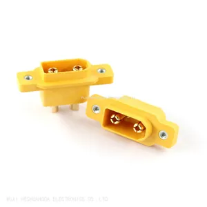 XT90NE-M Connector 45A 50A High Current Panel Mount Connector XT90NE-M RC Connector thumbnail-1