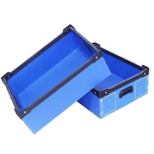 Foldable PP Skeleton Crate – Lightweight & Stackable Transport Box thumbnail-3