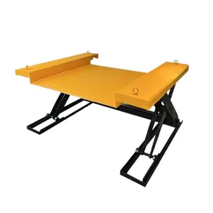 Industrial E U Type Electric Hydraulic Scissor Lift Table Stand Platform thumbnail-3