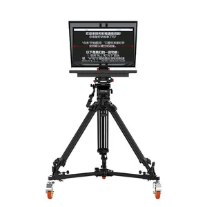 High-End Studio Teleprompter for Interview/Broadcast TYSTDirect Multilingual Text Support thumbnail-1