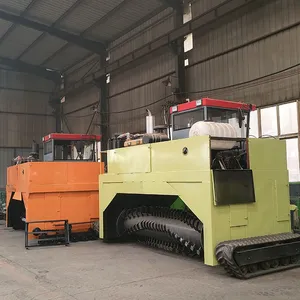 PanQi Organic Fertilizer Composting Machine Eco-Friendly Motor-Driven 380V High Productivity Farm Use thumbnail-5