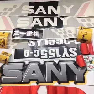 Sany Excavator Full Series Cat Excavator Decal thumbnail-4